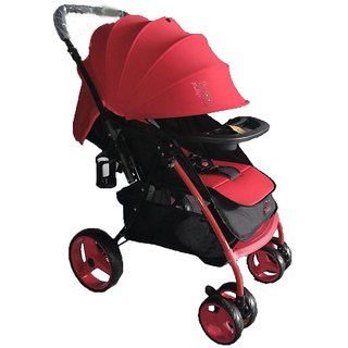 POLLYS PET JX9725 TCW BABY STROLLER RED