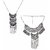 Minha combo of2 Fashion Jewellery Bohemia Gypsy Tibetan Vintage Coin Necklace for Girls  Women(Silver)