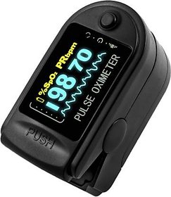 HBNS Heart Rate Finger Pulse Oximeter + OLED Digital Finger Pulse Oximeter With Pulse and Heart Rate Monitor