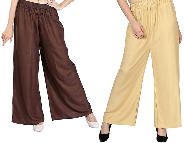 Buy Straight Lining Printed Ankle Length Casual Wide Leg Knot Palazzo Pants  Online @ ₹560 from ShopClues