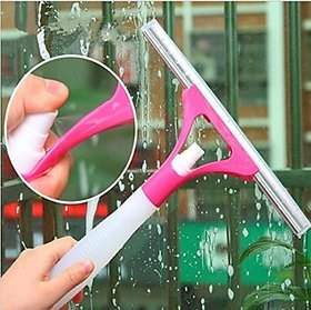 JonPrix 1PC Sanitizer Spray Bottle Wiper for Window Car Glass Table Random Colour