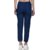 TIA Women Stylish Denim Slim Fit Joggers (Dark Blue)