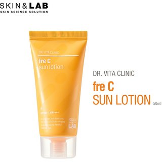 SKIN amp;LAB Fre C Sunscreen Lotion, 50Ml  Spf50+, Pa++++  Sunscreen, Sun Protection Sunscreen Lotion