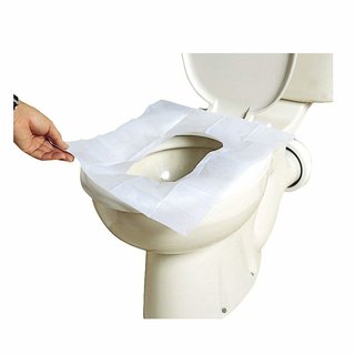 Pack Of 100 Sheets Disposable Paper, Bathroom Seat Covers