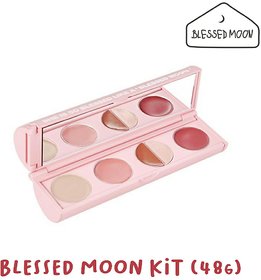 Blessed Moon Kit (48G) (Comes With Top 6 Women Collection Cosmetic Products As Well As Brushes And A Mirrror)