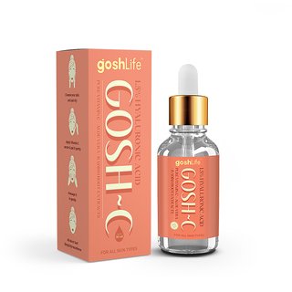 GoshLife Face Serum with Hyaluronic acid, Vitamin C, Aloe vera and Radish root seed extract, 30ml