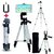 Aluminium Adjustable Portable and Fordable Tripod Stand Mobile Clip and Camera Holder