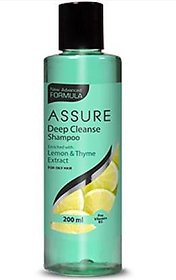New Assure Deep CLEANSE Shampoo Men  Women (200 Ml)