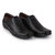Fausto Men's Black Formal Slip On Shoes