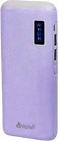 Digibuff DB-142 Power 15000Mah Power Bank for All Smaskphones 2 Output Power Bank Purple
