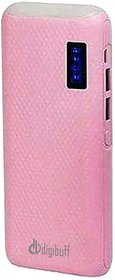 Digibuff DB-142 Power 15000Mah Power Bank for All Smaskphones 2 Output Power Bank Pink