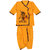 KSB ENTERPRISES Designer Kids Krishna Dhoti Kurta set In Cotton
