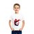 Boy's  Girl's Spider Man Cartoon Printed White T-Shirt