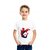 Boy's  Girl's Spider Man Cartoon Printed White T-Shirt