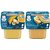 Gerber 2nd Foods for Sitter Combo (Pack of 2) - Peach Mango with Oatmeal + Banana Orange Medley