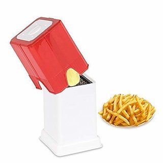 Rudra Plastic Potato Chipser French Fries, Potato Finger Chips Cutter (color may be very )