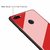 Americhome Glass back side rubber back cover for Oppo A7 Model CPH1901, CPH1903, CPH1905 (Red)