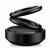 Black Solar Power Rotating Double Ring Perfume Fragrance Air Freshener Aromatherapy For Car Dashboard, Office , Home etc