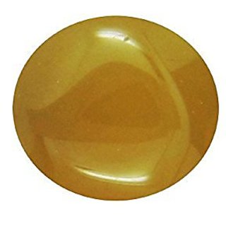                       Hoseki Sulemani Hakik Gemstone Akik Stone 9.60 Ratti Balck Color Oval Shape for Unisex                                              