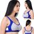 Rayyans (Pack of 3) High Export Quality Non Padded Non-Wired Sports Bra