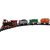 Battery Operated choo choo classical toy train set with light ,sound  Smoke (multicolor)