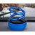 Blue Double Ring Rotating Aromatherapy Suspension Auto Air Freshener Purifier