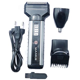 Maxel Multi functional Hair Clipper, Shaver, Trimmer and Nose Trimmer AK 952 Shaver For Men