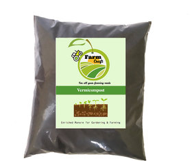 Organic Potting Soil Mix with Cocopeat, Vermicompost, Neem Granule, Plant Manure 5kg