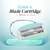 LetsShave Evior 6 Body Razor Value Kit for Sensitive Skin - Pack of 4 Evior 6 Blades + Razor Handle + Shave Gel - 200 ml