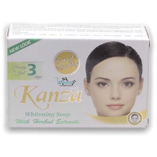                       Kanza Whitening With herbal extracts Soap 100g                                              