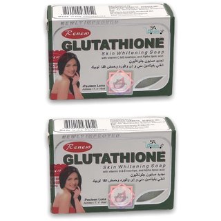                       Renew Glutathhione Skin Whitening Soap 135g (Pack Of 2, 135g Each).                                              