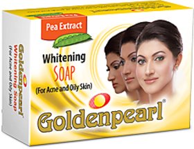 Golden Pearl Whitening Soap For Acne And Oily Skin 100g (Pack Of 1)