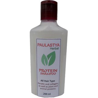 PAULASTYA Protein Herbal Shampoo for Men  Women (200 ml)