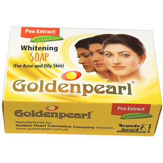 Golden Pearl Whitening Soap for ACNE  OILY skin (100g)