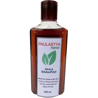 Paulastya Amla Herbal Shampoo for Men  Women (200 ml)