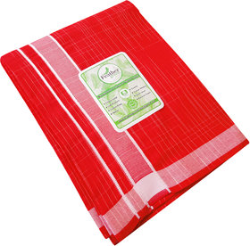 Feather Green Red Colour  Dhoti