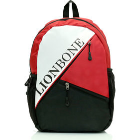 Lionbone Bag Unisex Boys Girls Backpack Polyester Back bag with Trendy Design Book bags