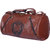 Fashion 7 Leatherite Gym Bag - Duffel Bag for Fitness Freaks  Stylish Printed Sports Bag (Brown)