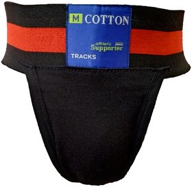 TRACKS Athletic Gym Supporter Back Covered Sports Underwear 100 Cotton Back  Abdomen Support SIZE M 32-34 INCH