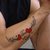 Ordershock Love Mom Dad with Maa Combo Waterproof Temporary Body Tattoo 48+298