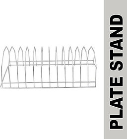 Oc9 Dish Plate Stand/Rack Stainless Steel for kitchen  dinning Table