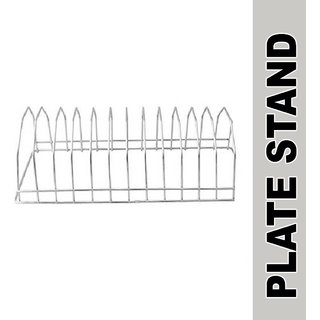 Oc9 Dish Plate Stand/Rack Stainless Steel for kitchen  dinning Table