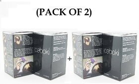 Caboki hair building fibers (PACK OF 2) - 25 gm Natural Black