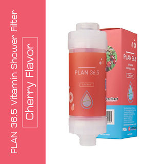 Plan 36.5 Vitamin Shower Filter(Cherry Flavor)