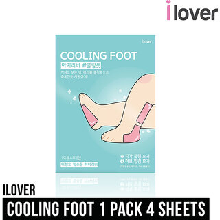                       ilover Cooling and Relaxing Sheet Patches for Legs and Feet                                              