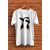 Half Sleeve Polyester Round Neck Printed T-Shirt for Men