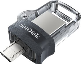 SanDisk Ultra Dual 32GB USB 3.0 OTG Pen Drive (Black)