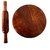 BuyCrafts  Wooden Chakla Belan Kitchen Item Wooden Rolling Pin, 10 Inches Kitchen Utensils