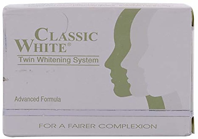 Classic White Twin Skin Whitening Soap (85g)