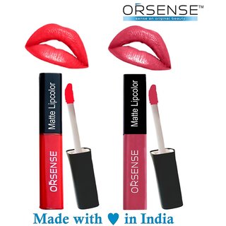 Orsense Matte Liquid Lip Color Multi Pack of 2 Orsense Matte Liquid Lip Color Multi Pack of 2